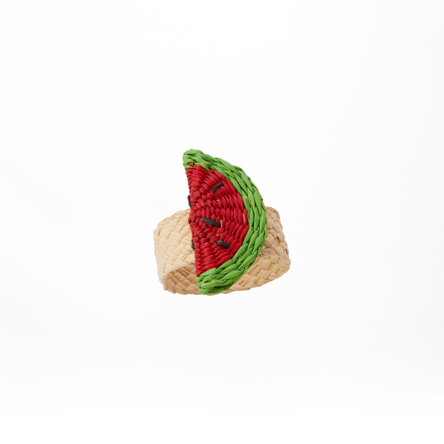 Raffia napkin rings
