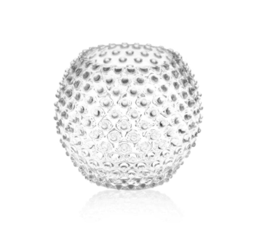 Hobnail Globe Vase