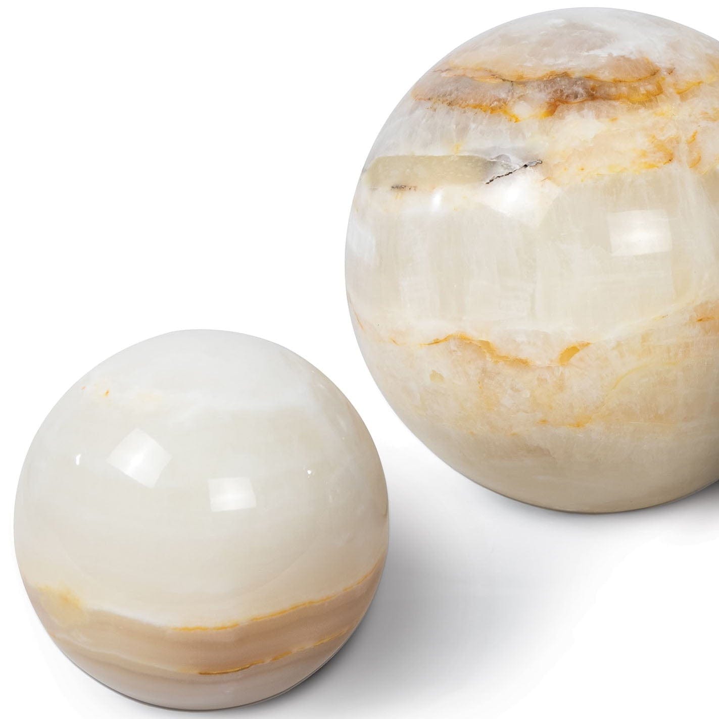 Sphere Accessories in Jade (Set of 3)