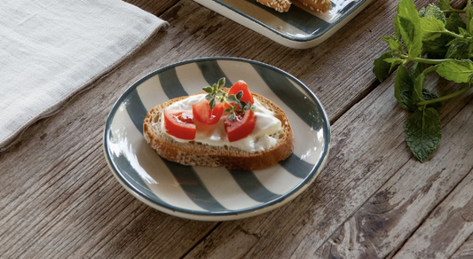 Striped Lido Plates (sold in set of 4)