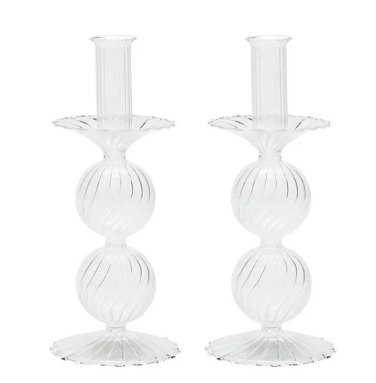 Bella Crystal Candlesticks/Set of 2