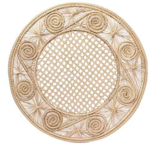Caracol Placemat Handmade