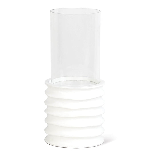 Regina Andrew hurricane white plaster large