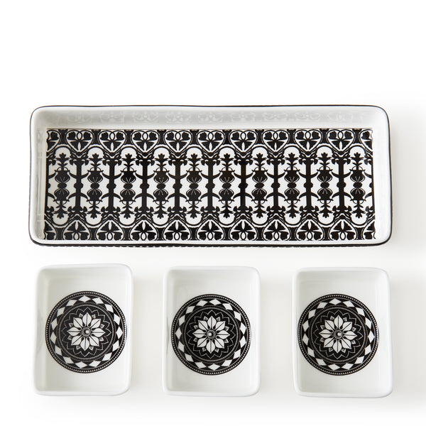 Casablanca Nested Tray with Serving Spoons