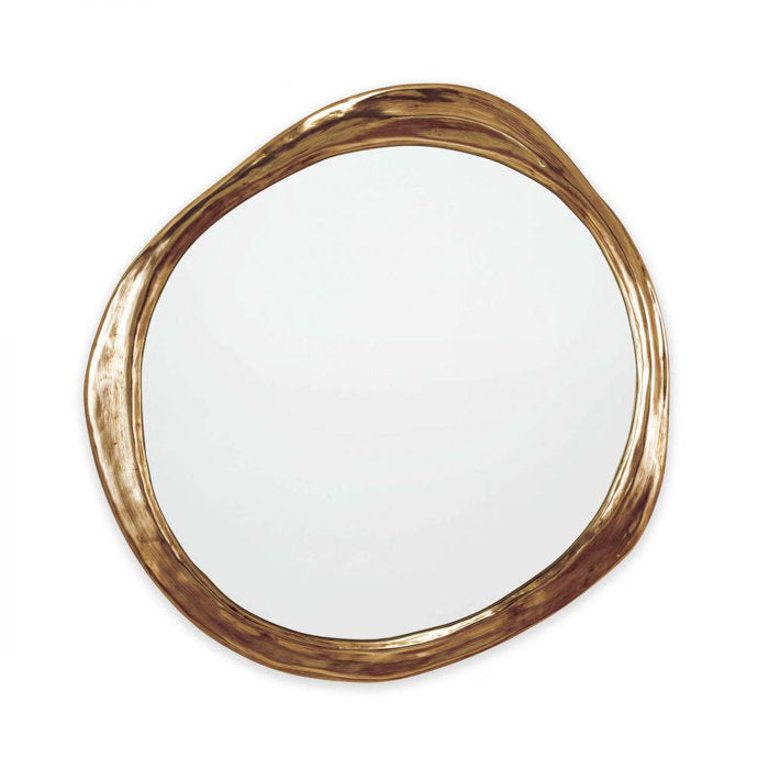 organic brass mirror regina andrew 