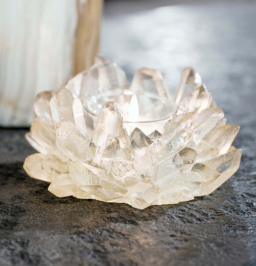 Crystal Votive Candle Holder