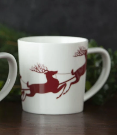 Santa's Sleigh Mugs