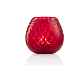 Little Murano Candle Holder Macrame