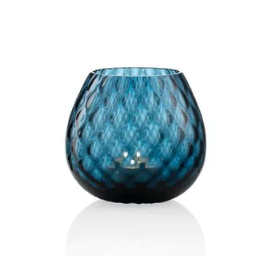 Little Murano Candle Holder Macrame