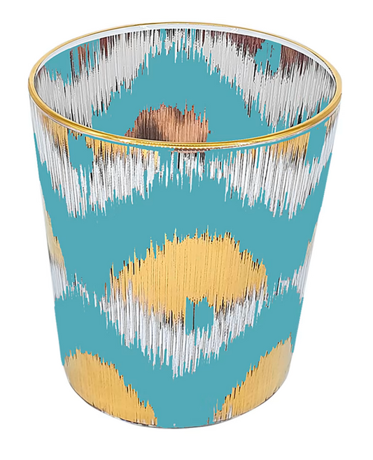 Ikat Glass Tumblers (set of 2)